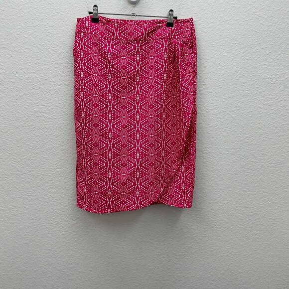RipSkirt Dresses & Skirts - RipSkirt Hawaii Playa Pink Wrap Stretch Skirt w Pockets Womens size Medium
